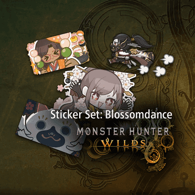 Monster Hunter Wilds - Sticker Set: Blossomdance