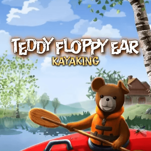 Teddy Floppy Ear - Kayaking