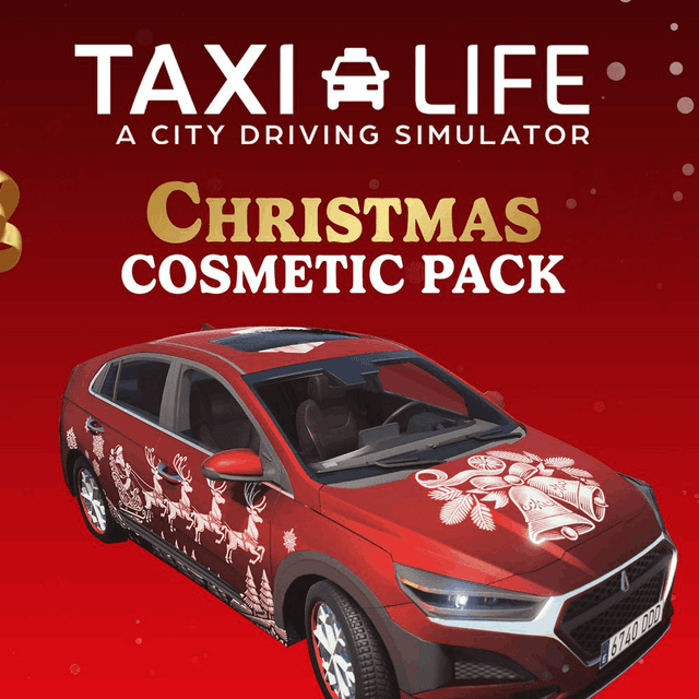 Taxi Life: A City Driving Simulator - Christmas Cosmetic Pack