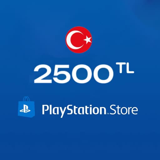 Карта оплаты PS Store 2500 TRY (Турция)