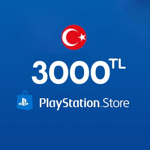 Карта оплаты PS Store 3000 TRY (Турция)