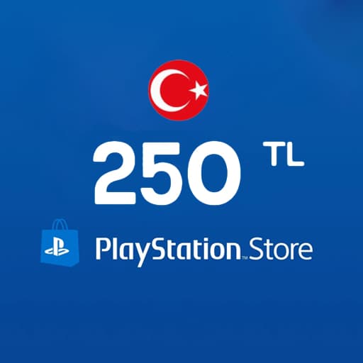 Карта оплаты PS Store 250 TRY (Турция)