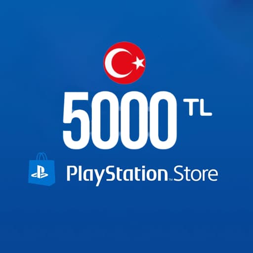 Карта оплаты PS Store 5000 TRY (Турция)