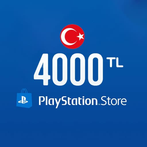Карта оплаты PS Store 4000 TRY (Турция)