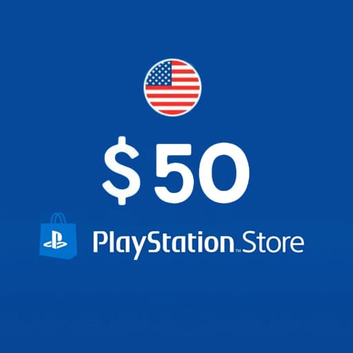 Карта оплаты PS Store 50 USD (США)