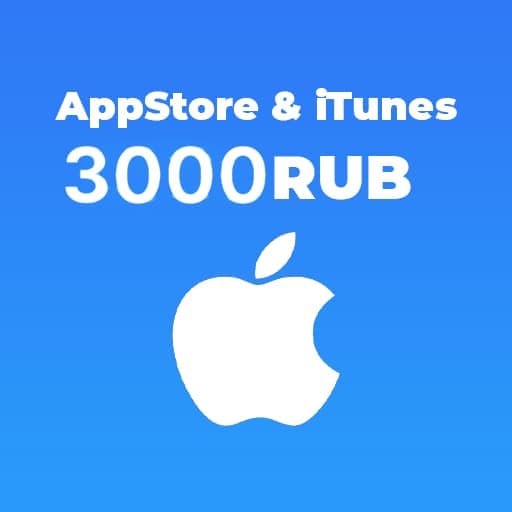 AppStore & iTunes 3000 RUB