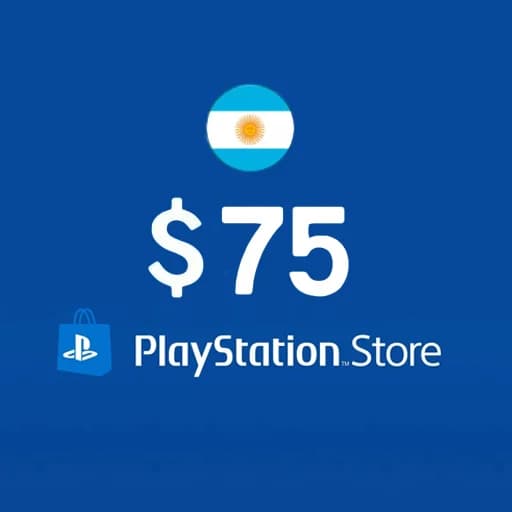 Логотип - Карта оплаты PS Store 75 USD (Аргентина)