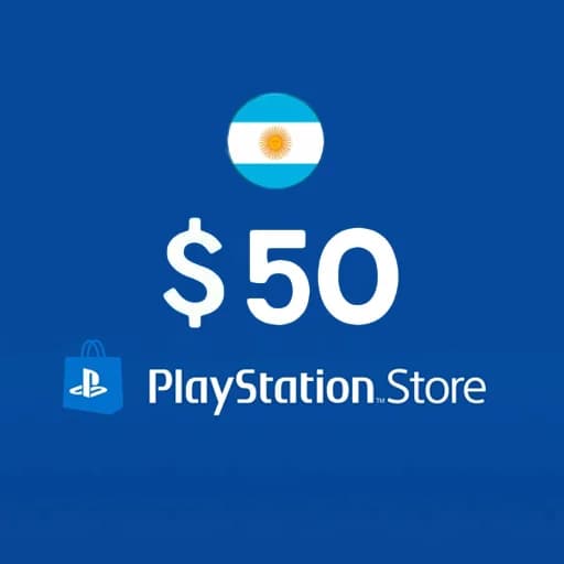 Логотип - Карта оплаты PS Store 50 USD (Аргентина)