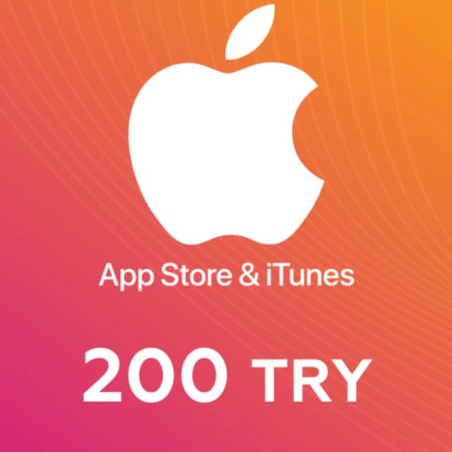 Купить AppStore & iTunes 200 TRY - изображение