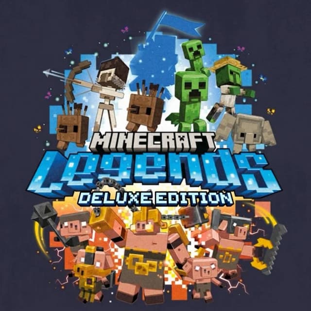 Логотип - Minecraft Legends Deluxe Edition