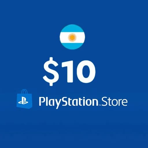 Логотип - Карта оплаты PS Store 10 USD (Аргентина)