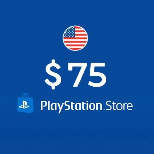 Логотип - Карта оплаты PS Store 75 USD (США)