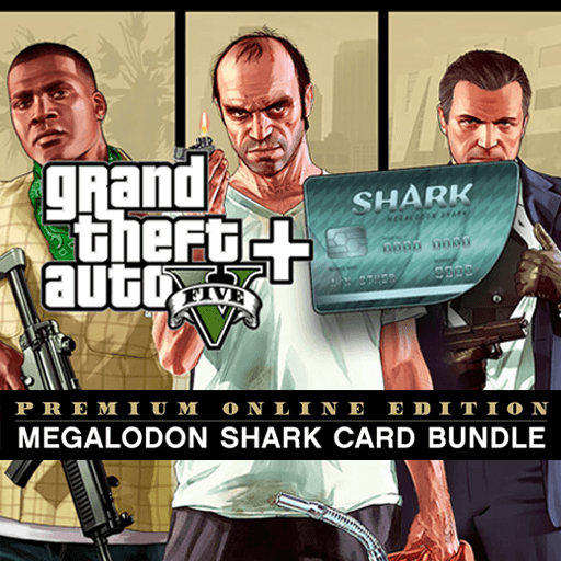 Grand Theft Auto V: Premium Edition & Megalodon Shark Card Bundle