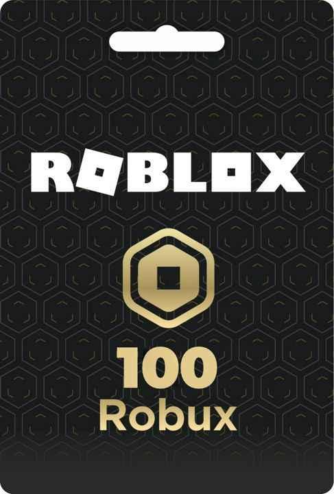 ROBLOX GIFT CARD - 100 ROBUX