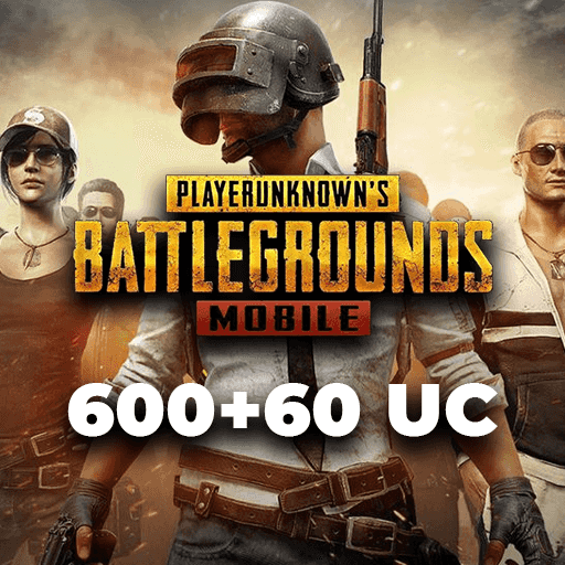 Игровая валюта PUBG Mobile 600 + 60 UC
