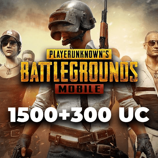 Игровая валюта PUBG Mobile 1500 + 300 UC
