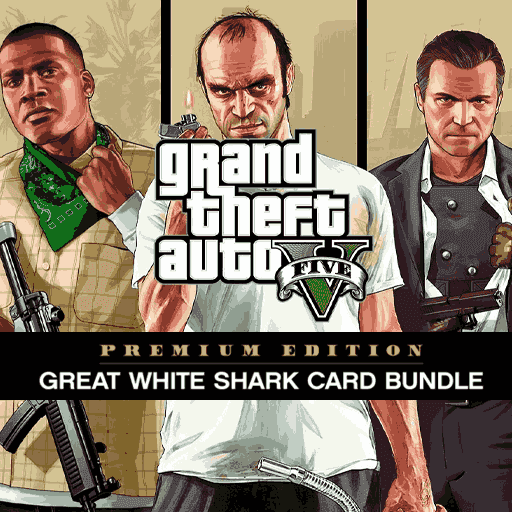 Grand Theft Auto V Enhanced & Great White Shark Card