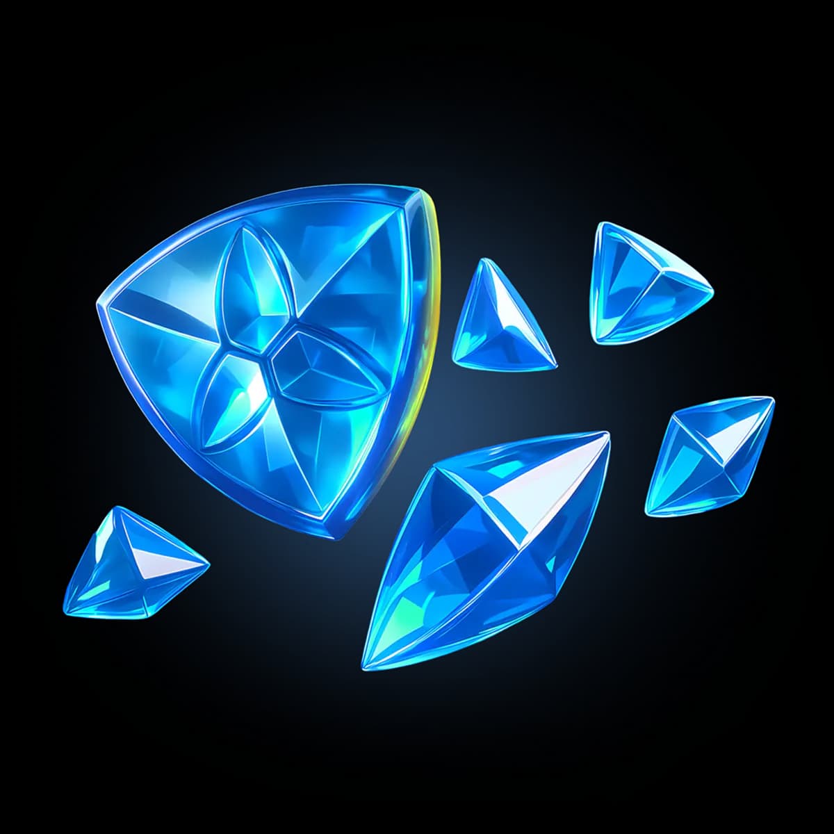 Купить Genshin Impact 300 + 30 кристаллов - изображение